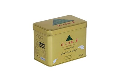 شاي أبوجبل اسود توليفة خبراء الشاي علبة معدنية - ورقة طويلة 150 جرام