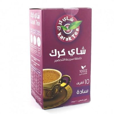 شاي كرك سادة 10 ظرف