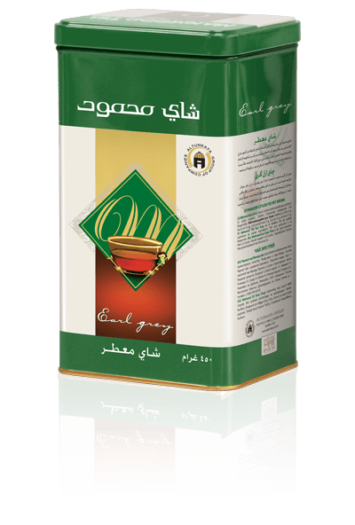 شاي محمود اسود معطر علبة معدنية - خشن 450 جرام
