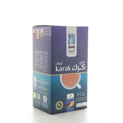 شاي كرك الغضا عدني بدون سكر 10 اظرف 