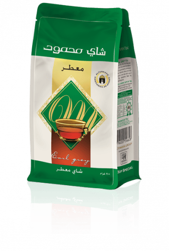 شاي محمود اسود معطر كيس - خشن 200 جرام