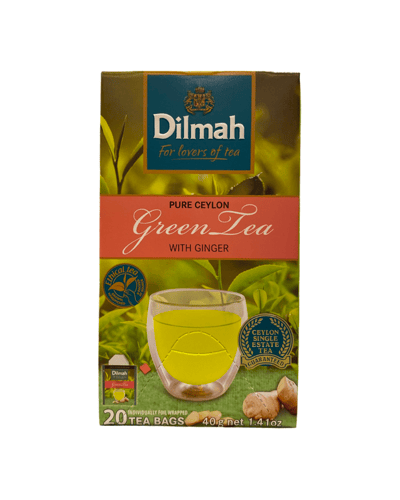 شاي دلما اخضر بالزنجبيل ظروف 20 كيس