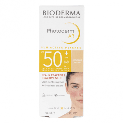 بيوديرما - كريم طبيعي للبشرة التفاعلية 50 + 30 مل