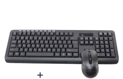 لوحة مفاتيح وماوس لاسلكي للألعاب طراز عربي HK6800