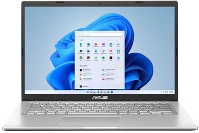 لاب توب اسوس X415FA انتل كور آي 3-10110U, الرامات 4 جيجا, سعة التخزين 256 جيجا اس اس دي, كرت الشاشة انتل اتش دي 520 الشاشة 14 بوصه اتش دي, دوس, فضي