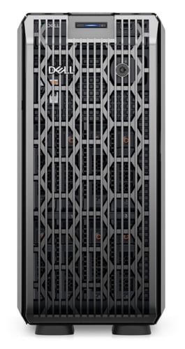 Dell PowerEdge  T350 Tower Server, Intel Xeon E-2314 2.8GHz, 8M Cache, 16GB UDIMM , 600GB 2.5 " SAS 15K Hot Plug, DVD, PERC H355 Raid iDRAC8 Basic, Dos