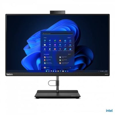 مكتبي لينوفو ثينك سنتر neo 30a الكل في واحد انتل كور آي 7-1260P, الرامات 8 جيجا, سعة التخزين 512 جيجا اس اس دي, كرت الشاشة انتل اريس UHD, الشاشة23.8 بوصه فل اتش دي, نظام التشغيل دوس, أسود