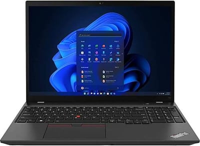 لاب توب لينوفو ثينك باد T16 Gen 1 انتل كور آي7-1255U, الرامات 16 جيجا, سعة التخزين 512جيجا اس اس دي, كرت الشاشة انتل اريس اكس, الشاشة 16 بوصه WUXGA IPS, نظام التشغيل ويندوز 11 برو, أسود