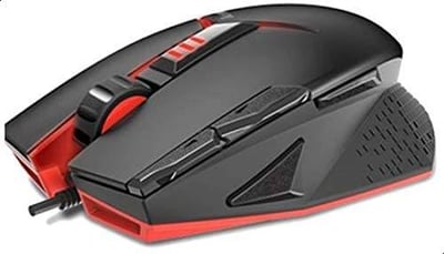 ماوس ألعاب M800 من لينوفو قابل للضبط, أسود