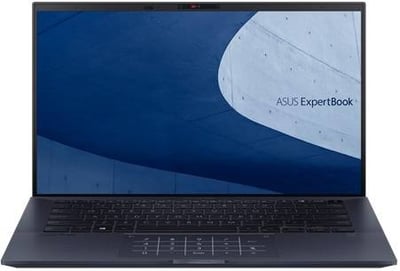 لاب توب اسوس اكسبيرت بوك B9400CEA انتل evo كور اي7-1185G7, الرامات 16 جيجا, سعة التخزين 512 جيجا اس اس دي, كرت الشاشة انتل اريس اكس, الشاشة 14 بوصه FHD, قاريء بصمة, ويندوز 10 برو, أسود