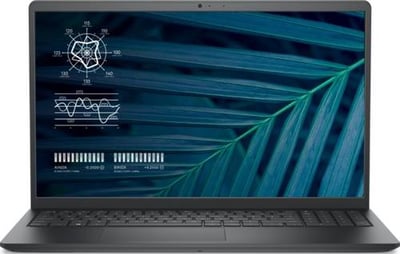 لاب توب ديل Vostro 3510 انتل كور آي 3 - 1115G4, الرامات 4 جيجا, سعة التخزين 256 جيجا اس اس دي كرت الشاشة انتل UHD, الشاشة 15.6 بوصه فل اتش دي, نظام التشغيل دوس , اسود