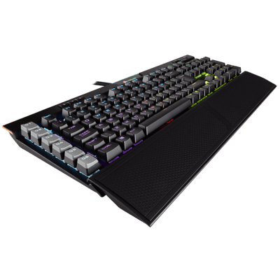 Corsair K95 RGB Platinum XT Mechanical Gaming Keyboard, Backlit RGB LED, Cherry MX RGB Blue, Black  لوحة مفاتيح 