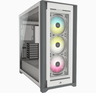 Case corsair 5000X صندوق أبيض 