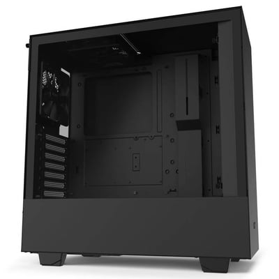 كيس NZXT H510 - CA-H510B-B1 - Compact ATX Mid-Tower PC Gaming Case - Black