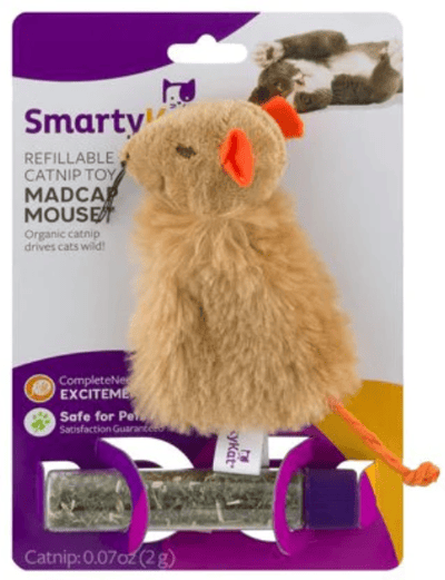 لعبة سمارتي كات شكل الفأر مع الكاتنب لعبة للقطط 