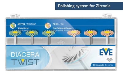 DIACERA TWIST, Zirconia Polishing Kit