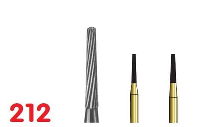  Carbide Burs Fissure FG212 Box/05 