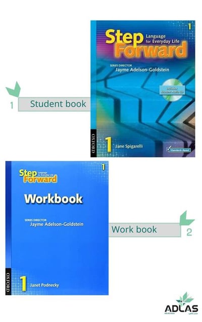 Step Forward 2nd Edithion level 1 :Student Book and workbook 