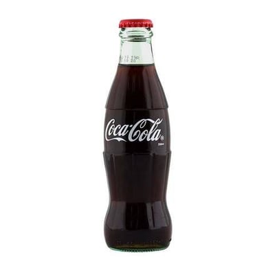 زجاج كوكا كولا ( 250ml*24pcs )
