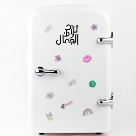 ثلاجة الجمال الأبيض الصافي 4 لتر