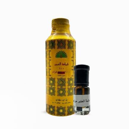 دهن شمامة العنبر (أبو طاؤوس) تعبئة من الغرشة