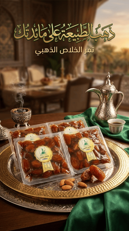 خلاص ذهبي 1/2كجم × 12 عبوة