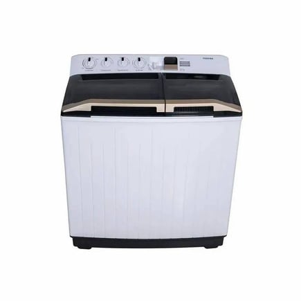  غسالة توشيبا حوضين 12 ك ابيض VH-K130WBB
