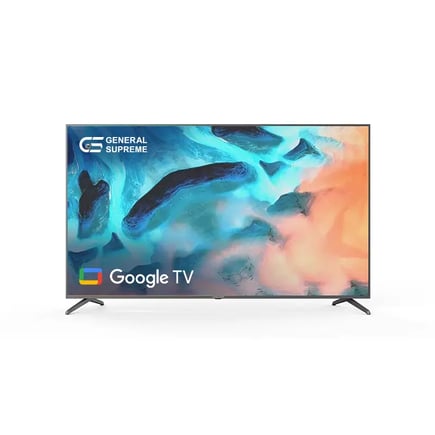 شاشة جنرال سوبريم 75 بوصه، فائقة الدقة (4K-UHD)، سمارت جوجل تي في، 60 هرتز