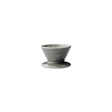SCS brewer 2cups Ceramic gray