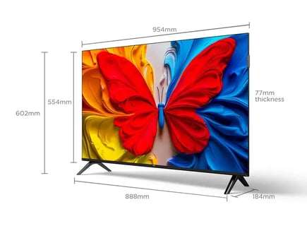 شاشة  تي سي ال 43 بوصة سمارت -FHD QIED-GOOGLE TV