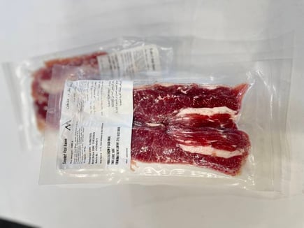 شرائح لحم مقدد مدخن معونة 500g