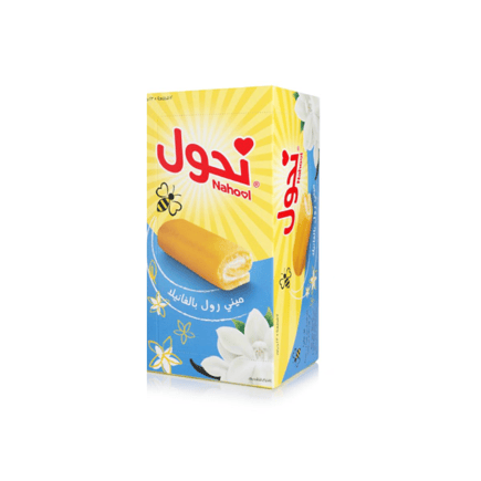كيك نحول ميني رول بالفانيلا