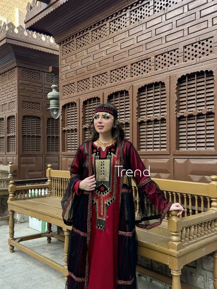 جلابية  قطعتين 