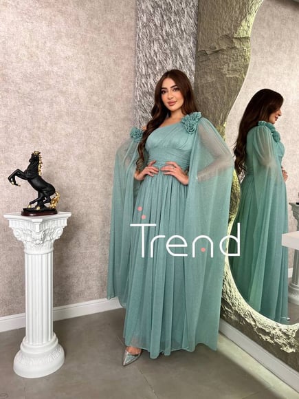 فستان سهرة تيفاني فخم 