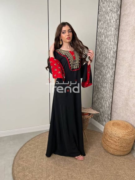 جلابية شالكي (اسود)