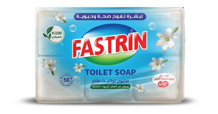 صابون مربع فاست رين باكيت عدد 6 