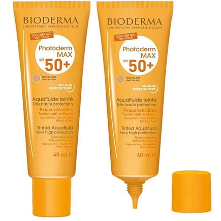 بيودرما فوتودرم +SPF 50 مع كريم أساس فاتح 40 مل
