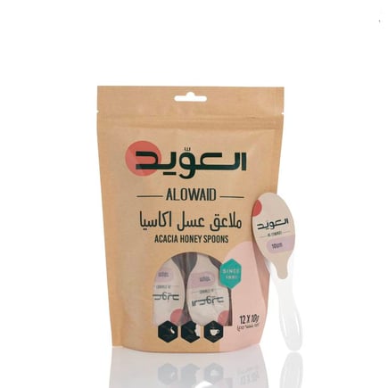 ملاعق عسل أكاسيا (12ملعقة*10جم)