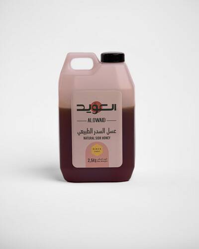 عسل السدر الطبيعي 2.5كجم جالون