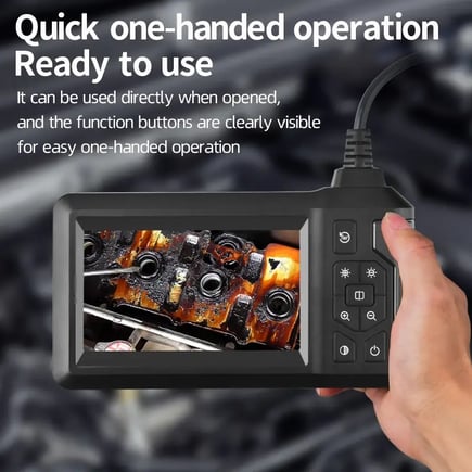 كاميرا فحص 1080P شاشة 4.3 بوصة مقاومة للماء IP67