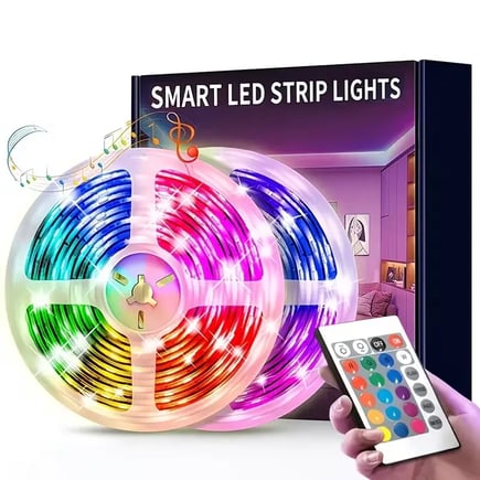 إضاءة LED ذكية RGB USB تحكم عن بعد مزامنة موسيقى