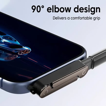 3PCS Type C Phone Charging Bracket Adapter 240W Fast Charging OTG Type-C Male to USB-C Female Converter With foldable Holder