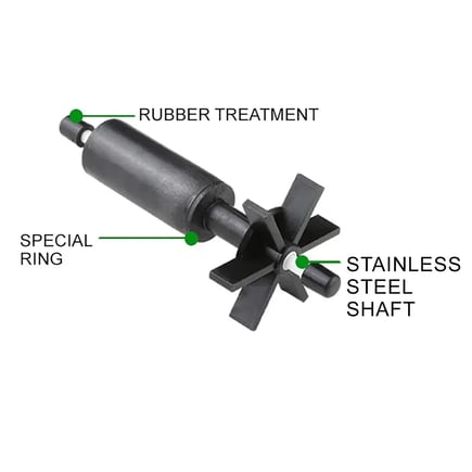 مضخة مياه ذكية فائقة الهدوء لأحواض السمك والنوافير 500-3000 لتر/ساعة