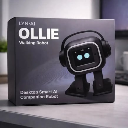 AI Chatbot Robot | Smart Interactive Companion,Emoji Display,Singing Dancing,Personalized AI Assistant Gift for Kids Adults