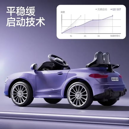 New children's electric car can seat baby remote control toy car four-wheel rechargeable rocking outdoor stroller
