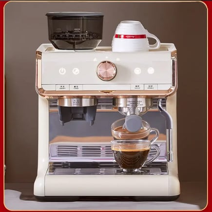 New Design Custom Logo Electric Coffee Maker With Grinder Coffee Makers Bean To Cup Espresso Machine Espresso Coffee Machine