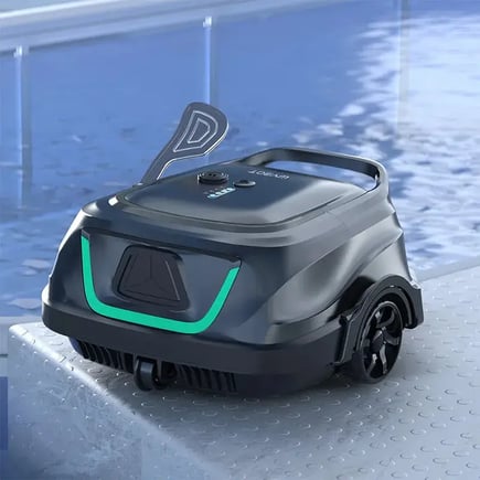 روبوت منظف حمام السباحة اللاسلكي WYBOT A1، تنظيف مخطط لحافة الأرضية، ترشيح مزدوج الطبقة، وقت العمل 120 دقيقة
