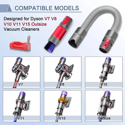دايسون V7-V15 خرطوم تمديد مرن لملحقات المكنسة