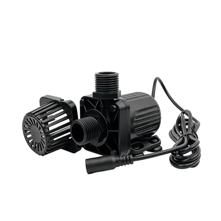 DC12V Solar Brushless Silent Submersible Pump, Mini Aquarium Circulation Filter, Flow 600/700/800L/H, Pipe Lift 2.5/3.5/4.5M