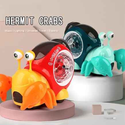 Luminous Snail Toy,Baby Electric Snail Toy, 2025 New Crawling Snail Toys,Musical Crawling Toys,Moving Interactive Sensory Toy